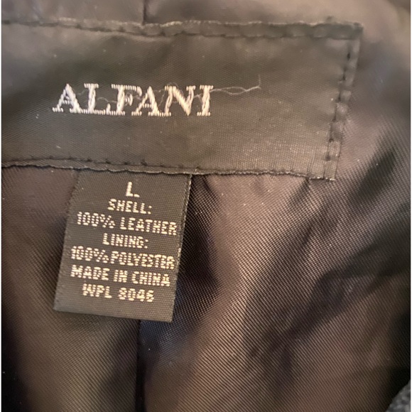ALFANI Woman’s Leather Jacket - Picture 2 of 9